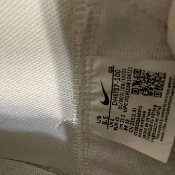 Nike Blazer Mid '77 SE White Orange Sail First Use Women's 8.5 RARE - Picture 9 of 14